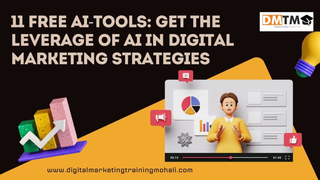 11 Free AI-Tools: Get the Leverage of AI in Digital Marketing Strategies