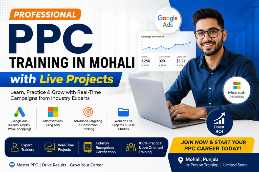 Professional PPC Training in Mohali